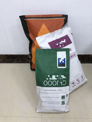 Sacos de papel industrial ecológicos com vedação adesiva de fundo apertado e tamanho personalizado para embalagens de alimentos