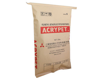 Sacos de papel de embalagem Abertos costurados de alimentação animal dos sacos de papel de Multiwall da boca do produto comestível