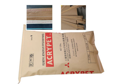Waterproof o enchimento de alta velocidade biodegradável costurado dos sacos de papel abertos de Multiwall da boca