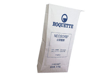 Poluição Multilayer de empacotamento higiênica dos sacos de papel dos sacos de papel recicláveis da parte inferior lisa livre