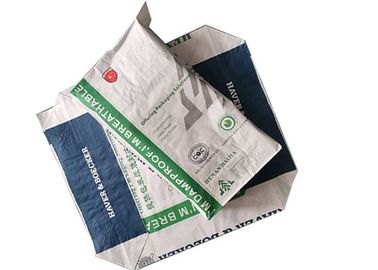 O projeto personalizado colou o pó 60g-120g/M2 da massa de vidraceiro da parede dos sacos de papel de Multiwall da válvula