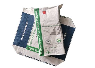 Sacos de papel da válvula de 3 camadas para o tamanho personalizado gipsita e imprimir a grande capacidade
