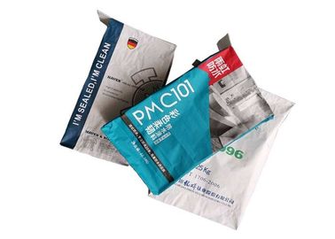Umidade profissional dos sacos de papel da embalagem do cimento da construção - prova e respirável
