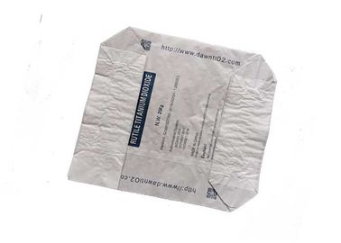O enchimento de alta velocidade colou sacos que da válvula Brown branco fácil abre horizontalmente sacos de papel da parte inferior
