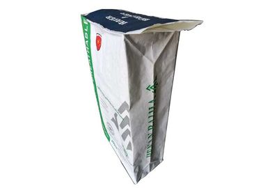 tipo Multilayer da válvula dos sacos de papel de 25kg 30kg 50kg Kraft para o pó esparadrapo da massa de vidraceiro da parede da telha