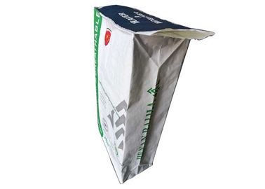 Abertura fácil adesiva colada branca e enchimento da telha dos sacos de papel de Multiwall da válvula de Brown