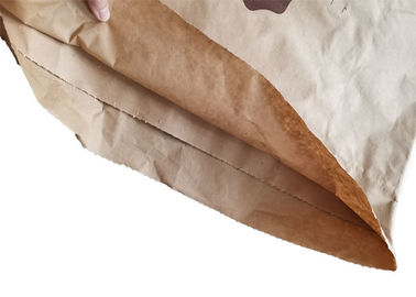 O papel aberto costurado embalagem de Multiwall dos sacos de papel de Multiwall da boca da higiene despede inodoro