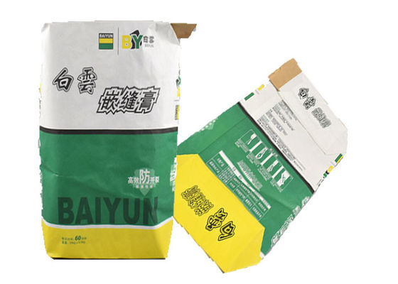 Capacidade Eco reusável dos sacos de papel industriais do material de construção grande amigável