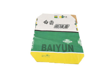 Grânulo do enxofre dos sacos de papel da válvula do produto comestível que embalam não sacos do papel de Multiwall do odor