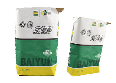 O multi papel de parede biodegradável despede sacos de papel de empacotamento do cimento do pó da farinha da areia