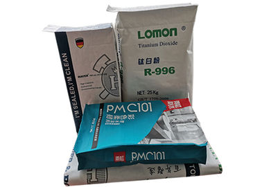 Sacos de papel resistentes industriais de Kraft para o forro laminado material de construção do PE para dentro