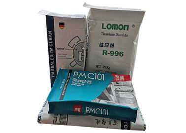 Usos agrícolas dos produtos láteos químicos da parte inferior lisa dos sacos de papel da válvula da boca do bico