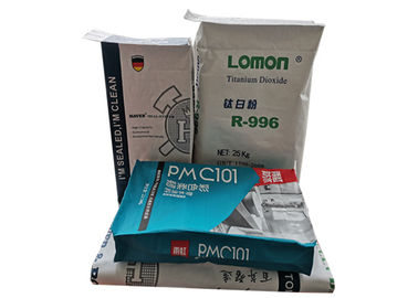 Brown ou saco de papel branco de Multiwall Kraft para o empacotamento do pó da farinha da areia do cimento