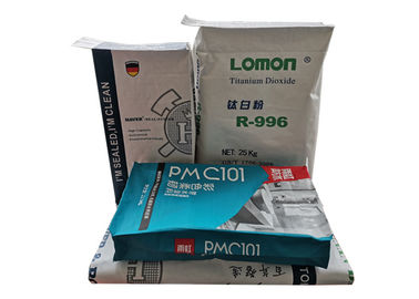 Impressão de cores de empacotamento de Panton da parte inferior do bloco dos sacos de papel do cimento do pó da massa de vidraceiro do minério