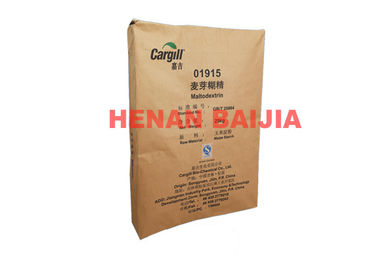 Sacos de papel de Multiwall da farinha de peixes sacos de papel abertos costurados da boca da alimentação animal de 1-4 camadas