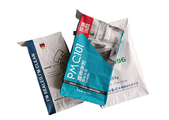 Grande capacidade cor branca ou de madeira de 50cm*30cm*16cm dos sacos de papel industriais lisos da boca