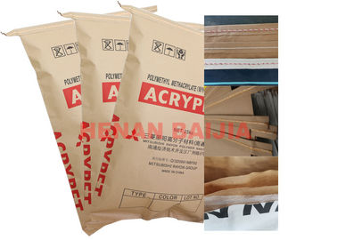 Cópia aberta costurada perfurada industrial 60g de Flexo dos sacos de papel de Multiwall da boca - 120g/M2