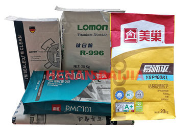 Rolamento forte da carga da estabilidade 25kg 30kg 50kg dos sacos de papel industriais inferiores quadrados bom