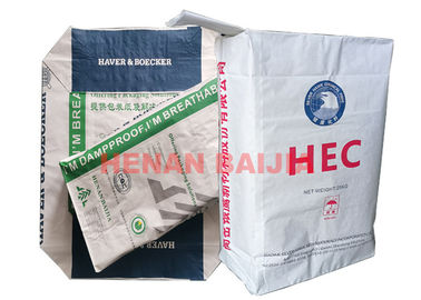 Sacos de papel colados profissionais Flexo de Multiwall da válvula que imprime a selagem ultrassônica