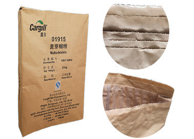 Brown ou saco de papel branco de Multiwall Kraft para o empacotamento do pó da farinha da areia do cimento