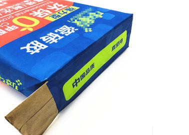 PE dentro dos sacos de papel biodegradáveis de 20kg Multiwall Kraft