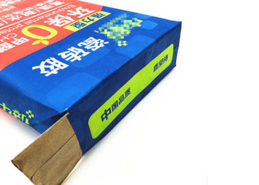 2 da válvula do saco de papel de Multiwall De papel de embalagem de sacos camadas do cimento da parte inferior lisa ensacam o saco plástico da telha personalizado