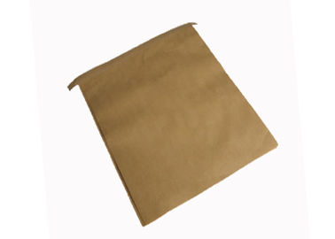 Os sacos de papel personalizados de Multiwall Kraft abrem o bolso com tamanho liso do Special da parte inferior da borda