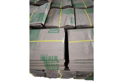 Flexo que imprime os sacos de papel do gramado de Multiwall de 2 camadas biodegradáveis para o desperdício do jardim