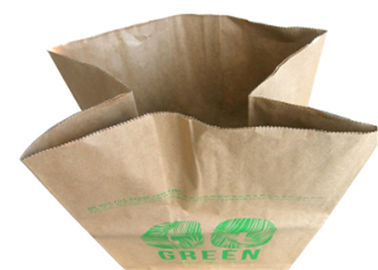 Brown Flexo biodegradável imprime os sacos de papel da recusa