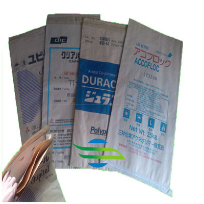 sacos de papel de kraft do multiwall 20kg