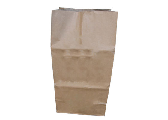 As folhas recusam sacos de papel do gramado de 3 camadas 25kg Multiwall Kraft