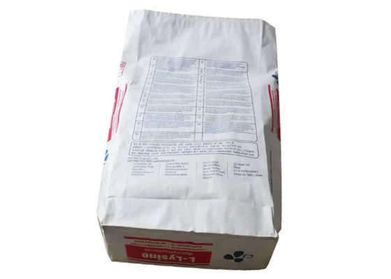 Sacos abertos costurados 50kg da boca do material de construção do pó da massa de vidraceiro