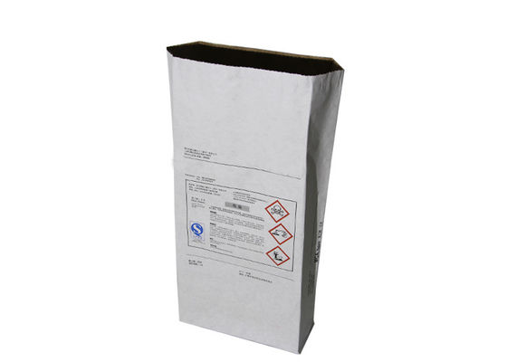 Saco de papel biodegradável inferior do quadrado 70g/m2 Kraft para o amido de milho de empacotamento