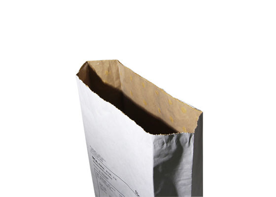 Saco de papel biodegradável inferior do quadrado 70g/m2 Kraft para o amido de milho de empacotamento