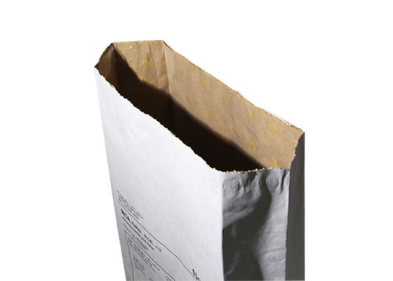 Tratamento de superfície do deslizamento dos sacos de papel inferiores reusáveis de Multiwall Kraft do quadrado anti