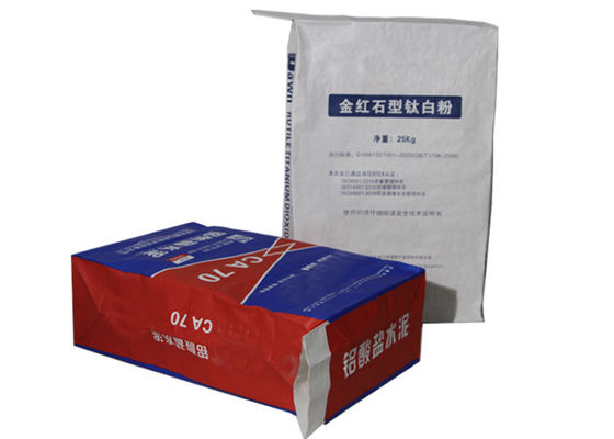 Grande saco da válvula do pó da massa de vidraceiro dos sacos de papel da grande capacidade 70g/m2 Multiwall Kraft do tamanho