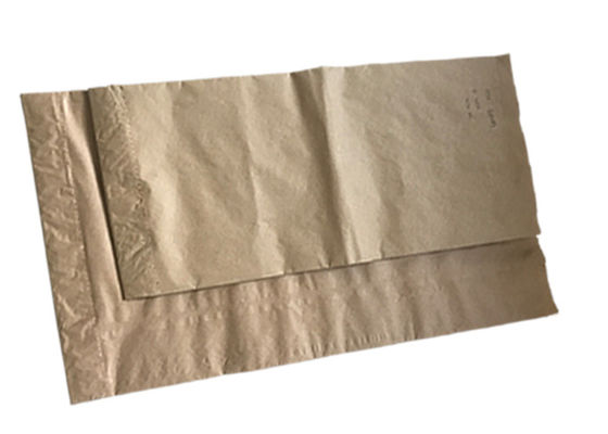 Sacos de papel de empacotamento do cimento industrial da pelota do grânulo dos sacos de papel da parte inferior da pitada