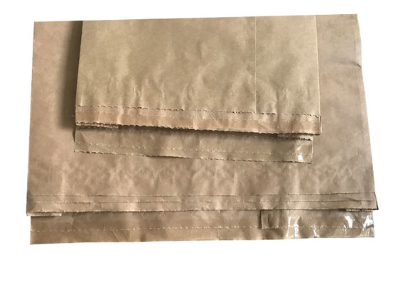 2 do PE do filme da pitada da parte inferior camadas de saco de papel de embalagem para o material do pó