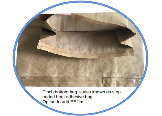 Umidade imprimindo de 7 sacos de papel de Multiwall Kraft da cor - impermeabilize 65g-130g/M2 de abertura fácil