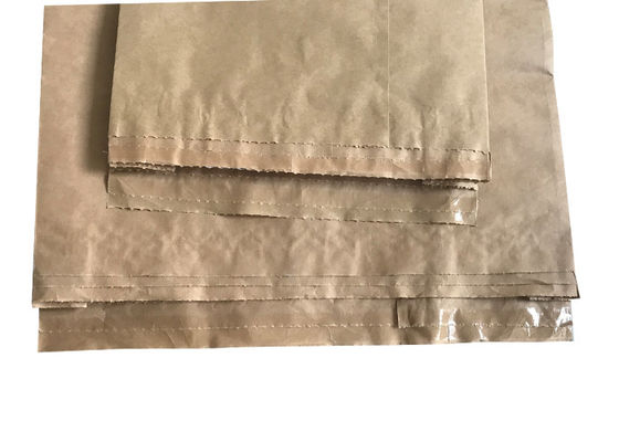 cópia aberta costurada 20kg de Flexo dos sacos de papel de Multiwall da boca 10kg