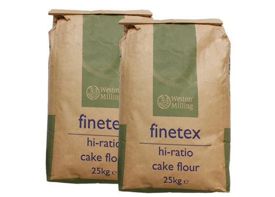 Parte inferior do quadrado do produto comestível do saco do empacotamento de alimentos para animais de estimação animais de Kraft