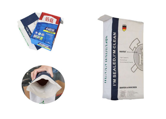 pó desmineralizado sacos de papel do soro de 15kg 20kg 25kg Multiwall Kraft