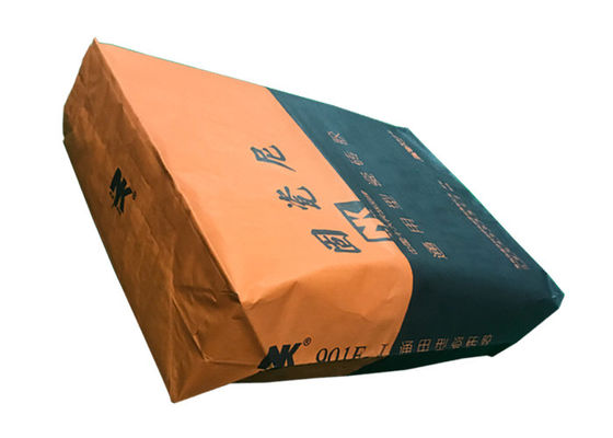Impressão colada emplastro do saco de papel 15kg 20kg 25kg Flexo da válvula