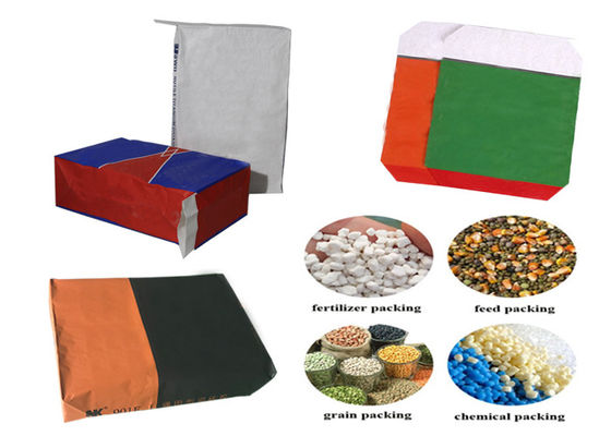 Saco de papel reciclado amigável Eco- da farinha de trigo do produto comestível do saco de papel de Multiwall Kraft