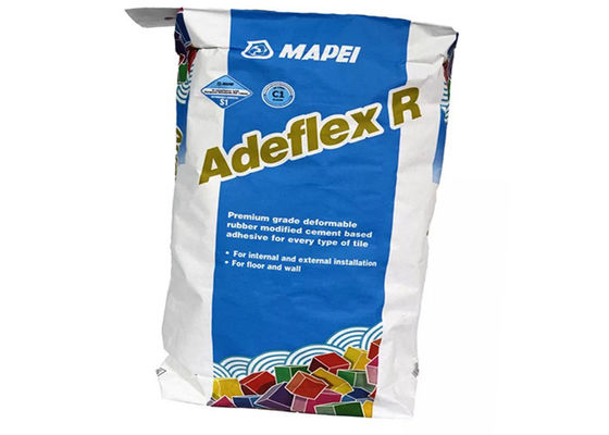 Cliente que imprime o saco da válvula do saco de papel de Kraft da resistência de água para o uso industrial 25Kg