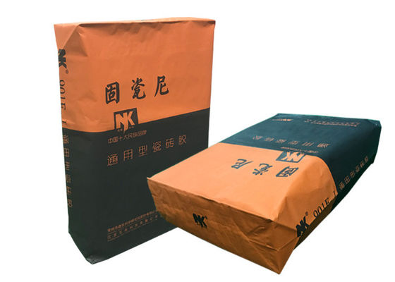 25KG 50KG colou sacos de papel da válvula de Kraft seca o empacotamento do almofariz