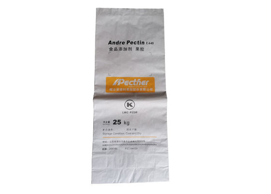 saco de papel de empacotamento da alimentação animal dos sacos de papel de 25kg 20kg Multiwall para a alimentação do gado