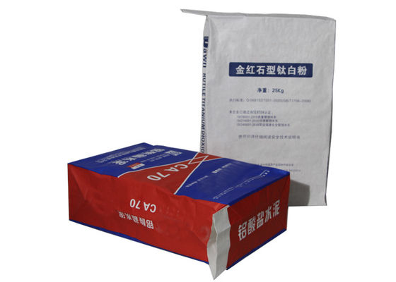o multi cimento industrial do papel de embalagem dos sacos 20kg 25kg do papel de parede 25kg ensaca a laminação do PLA