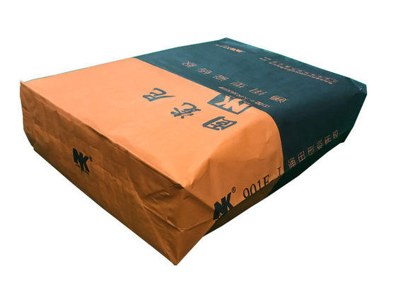 sacos de papel da válvula de 20kg 25kg para o pó de empacotamento Multiwall material branco