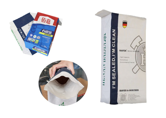 Saco de empacotamento impresso do saco 25kg 50kg Flexo da farinha de arroz impressão biodegradável